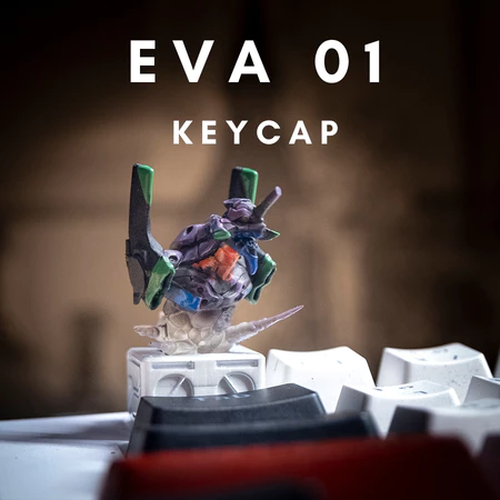 EVA-01 Inspired Keycap