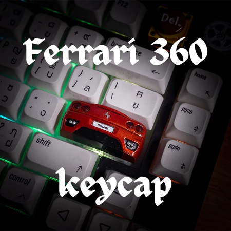 ferrari-360-keycap ภาพเพิ่มเติม