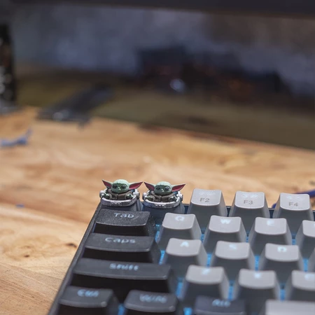 Grogu Inspired Keycap Set ภาพที่ 2