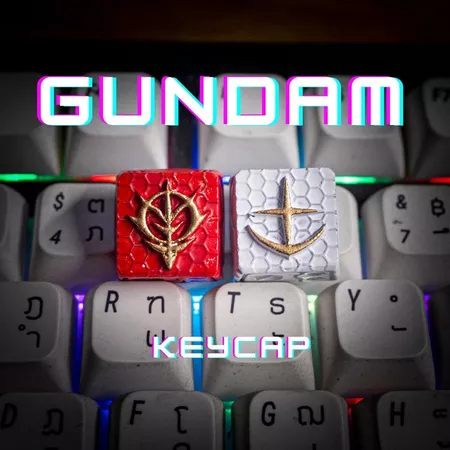 Gundam Emblem Keycap Set