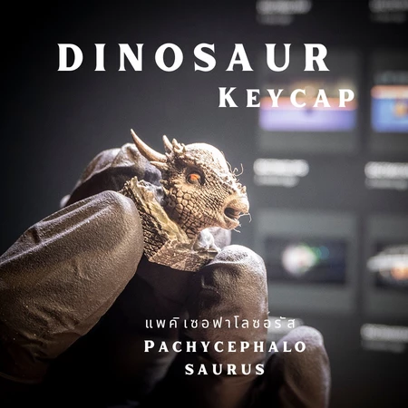 Pachycephalosaurus Keycap