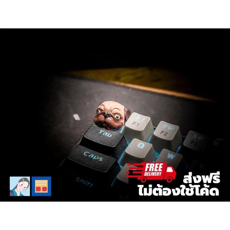 Pug Keycap