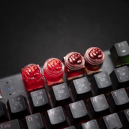 Red Fist Keycap Set