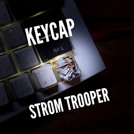 Stormtrooper Inspired Keycap Set ภาพที่ 2