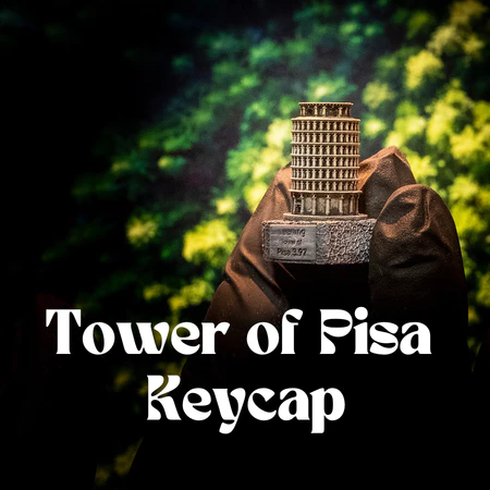 Tower of Pisa Keycap
