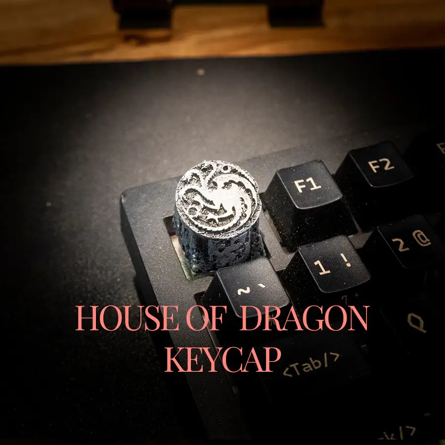 House of Dragon Inspired Keycap Artisan Keycap งานแฮนด์เมด