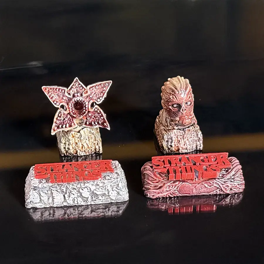 Stranger Things Inspired Keycap Set Artisan Keycap งานแฮนด์เมด