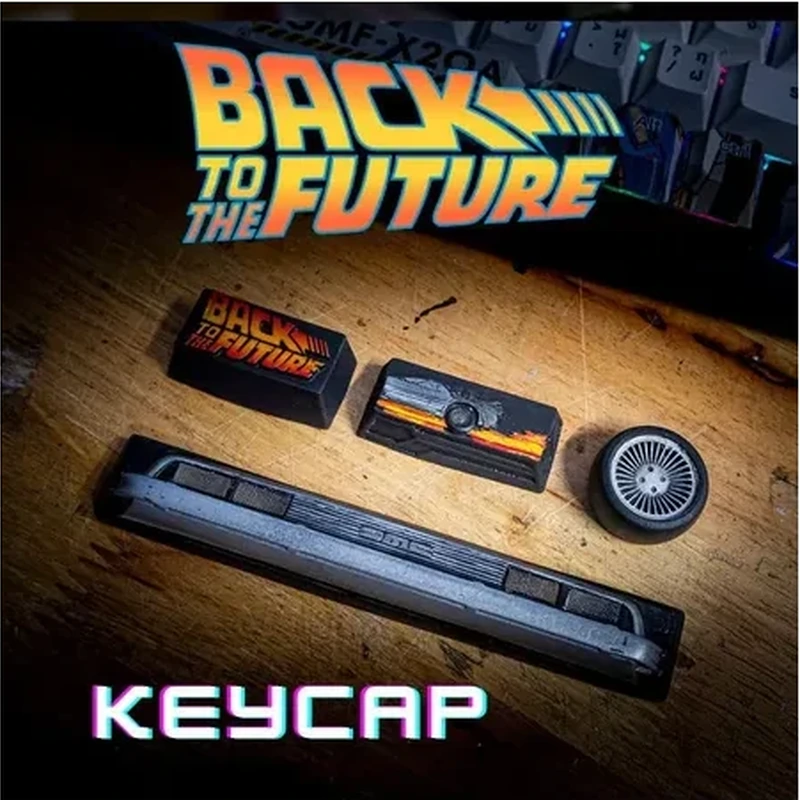 Back to the Future Inspired Keycap Set