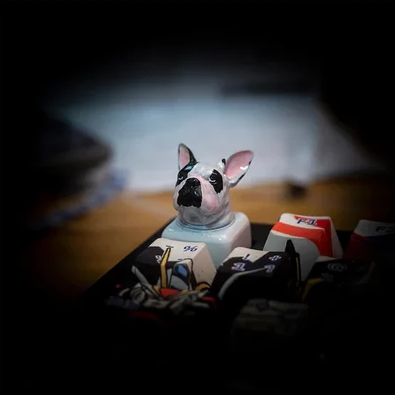 French Bulldog Keycap