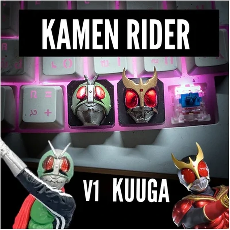 Kamen Rider Inspired Keycap Set