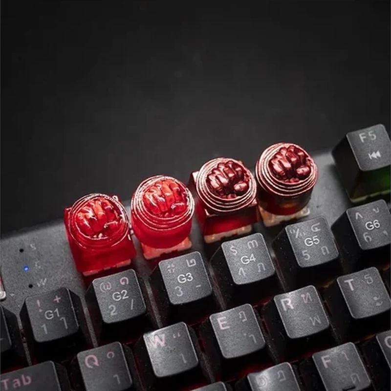 Red Fist Keycap Set