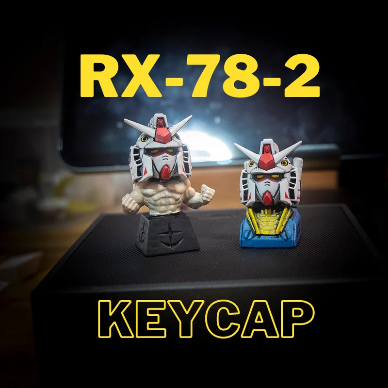 RX-78-2 Inspired Keycap