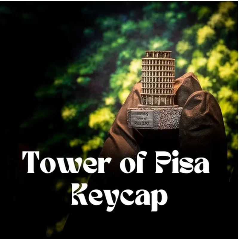 Tower of Pisa Keycap