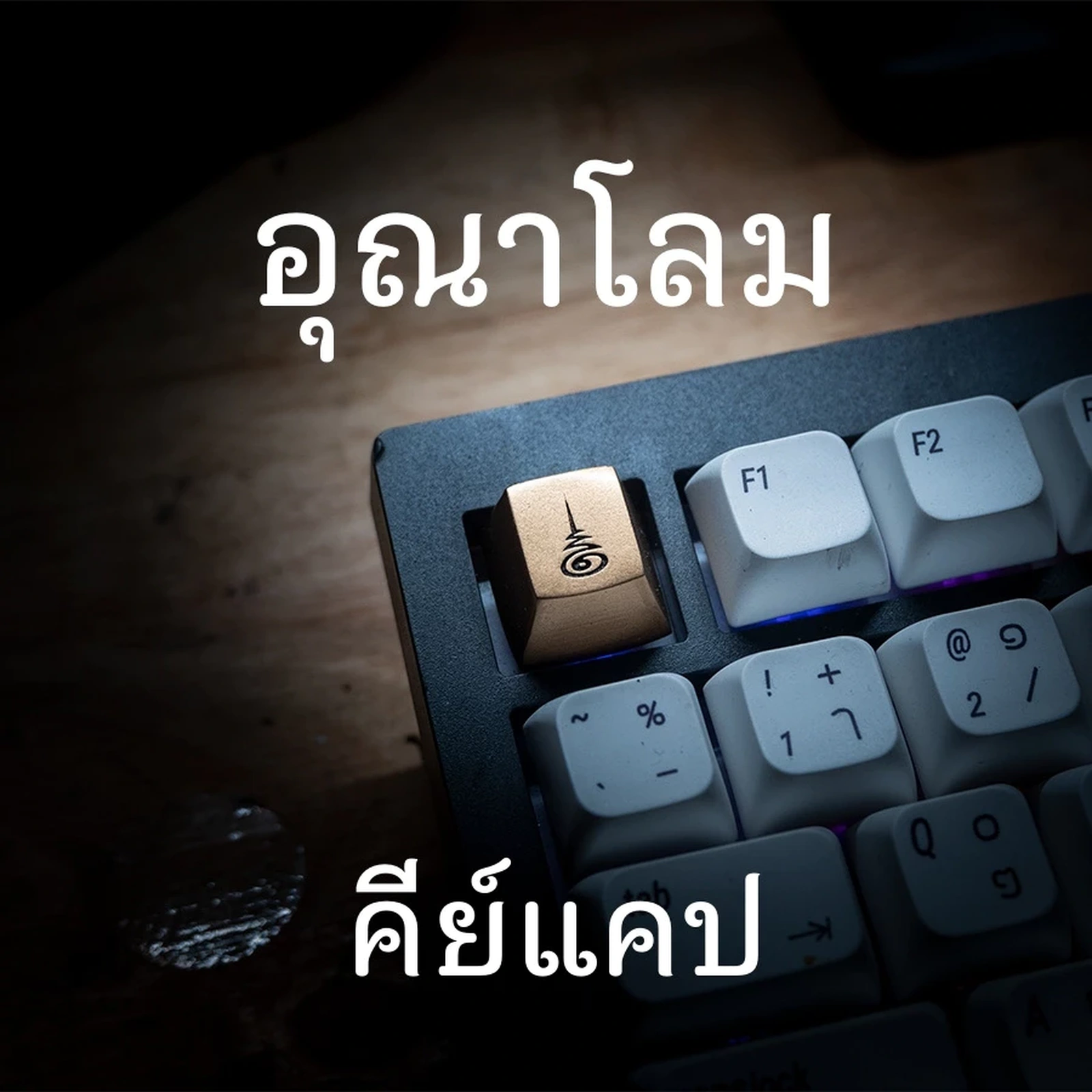 อุณาโลม Keycap Artisan Keycap งานแฮนด์เมด